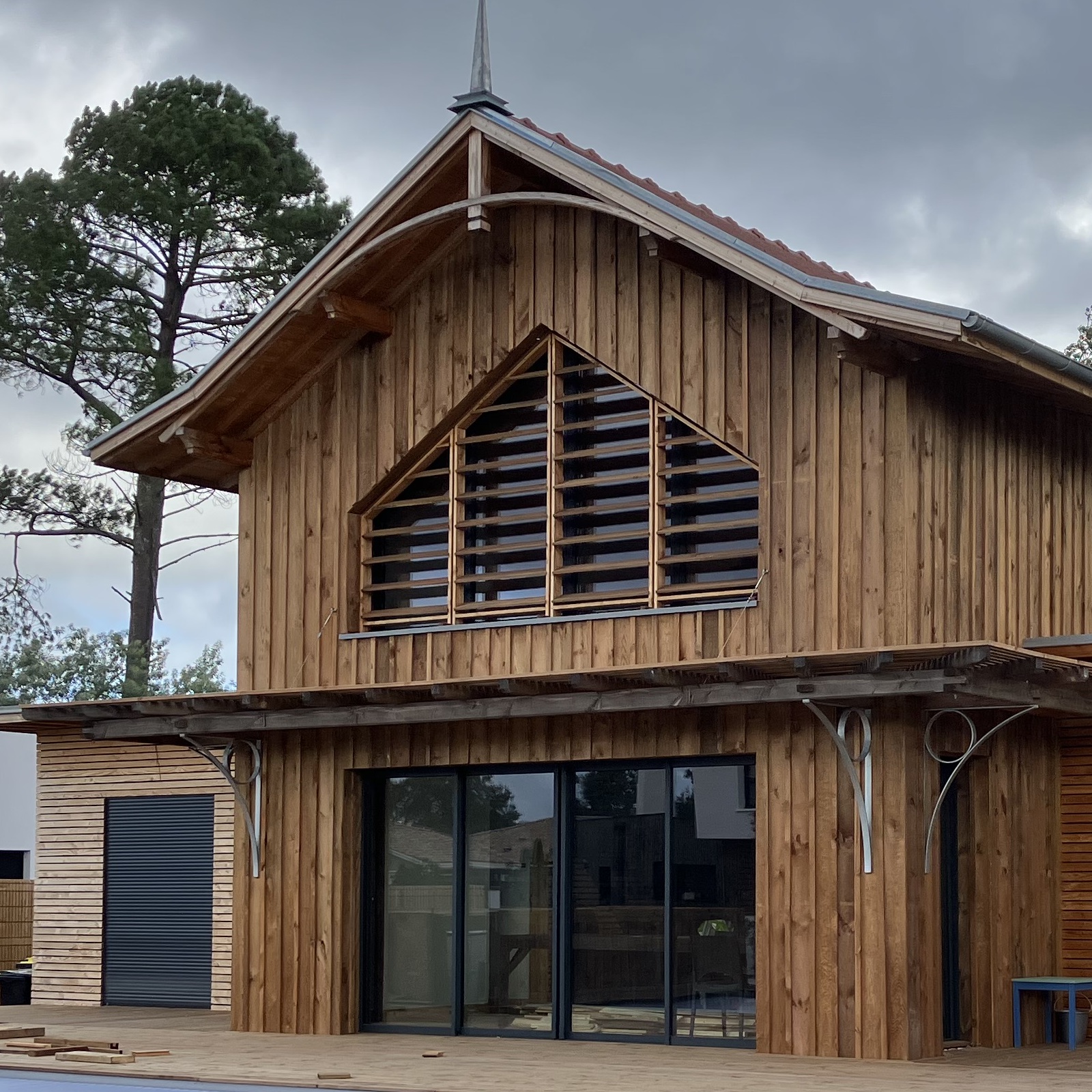 maison bois bassin d'arcachon